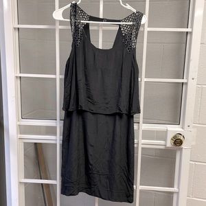 Sandro black mini dress size 2